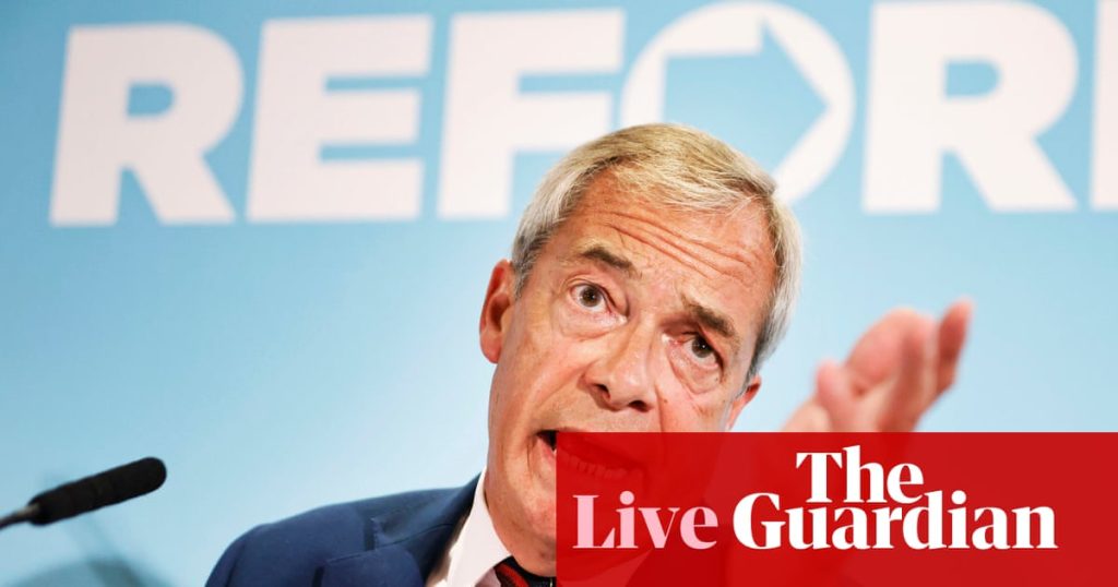UK politics: PM’s new anti-disinformation unit gets cross-party backing, as Farage declares it an attack on free speech – as it happened | Politics