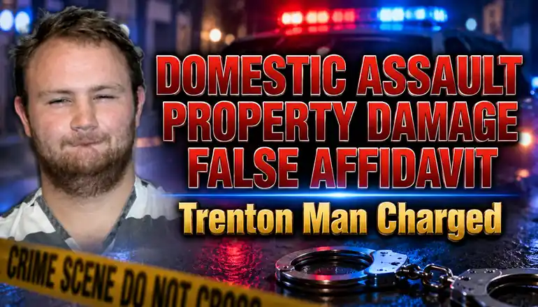 Trenton man faces assault, damage and false affidavit allegations