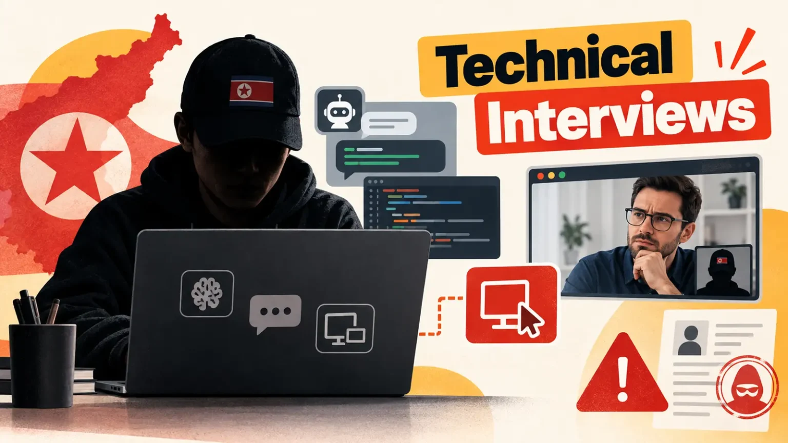 North Korean IT Workers Use AI and Remote Desktop Tools to Fake Technical Interviews