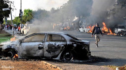 South Africa blames disinformation as anti-migrant protests turn violent