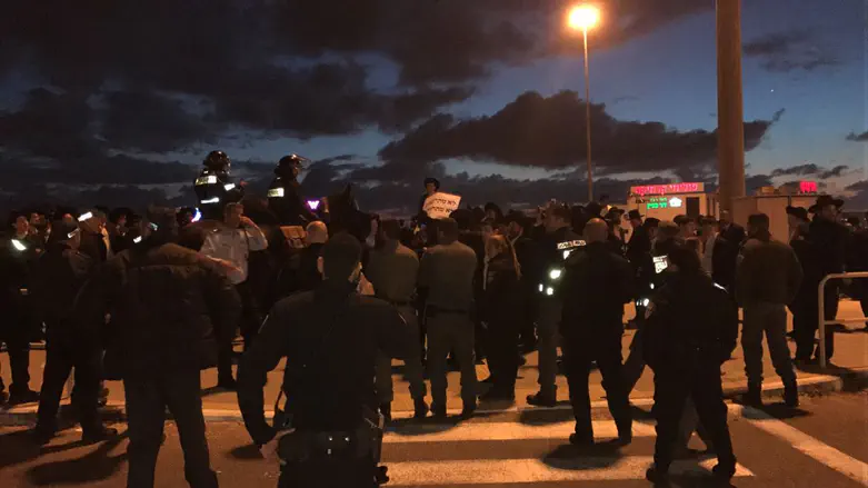False alarm in Arad sparks clashes over suspected yeshiva student arrest