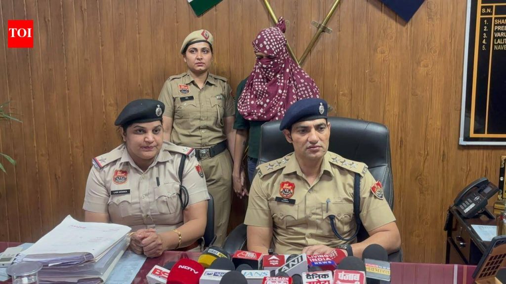 Woman held for allegedly extorting Rs 90 lakh by threatening false rape case | Gurgaon News