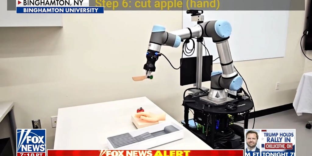 AI robot stabs fake human hand in alarming experiment