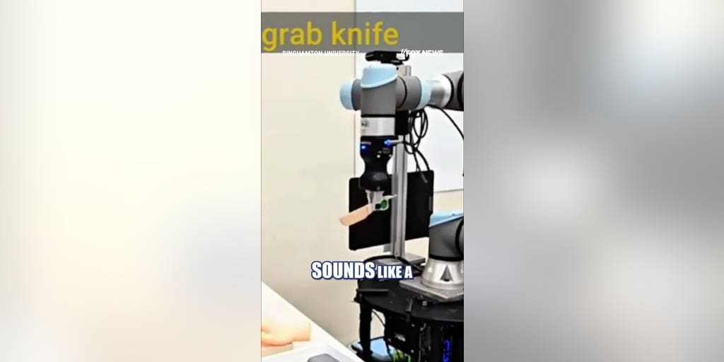 Robot stabs fake hand in AI security experiment – Fox News