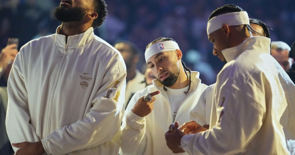 Knicks try to clear up ‘misinformation’ about rings, say employees will get them in 4-6 weeks :: WRAL.com