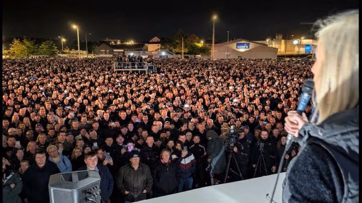 TUV Deputy admits “damage to the cause” with fake AI Drumcree rally pic