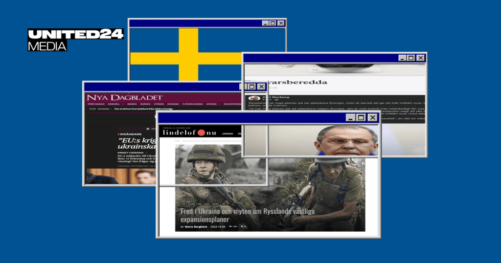 How Russian Propaganda Infiltrates Sweden’s Media Landscape — UNITED24 Media