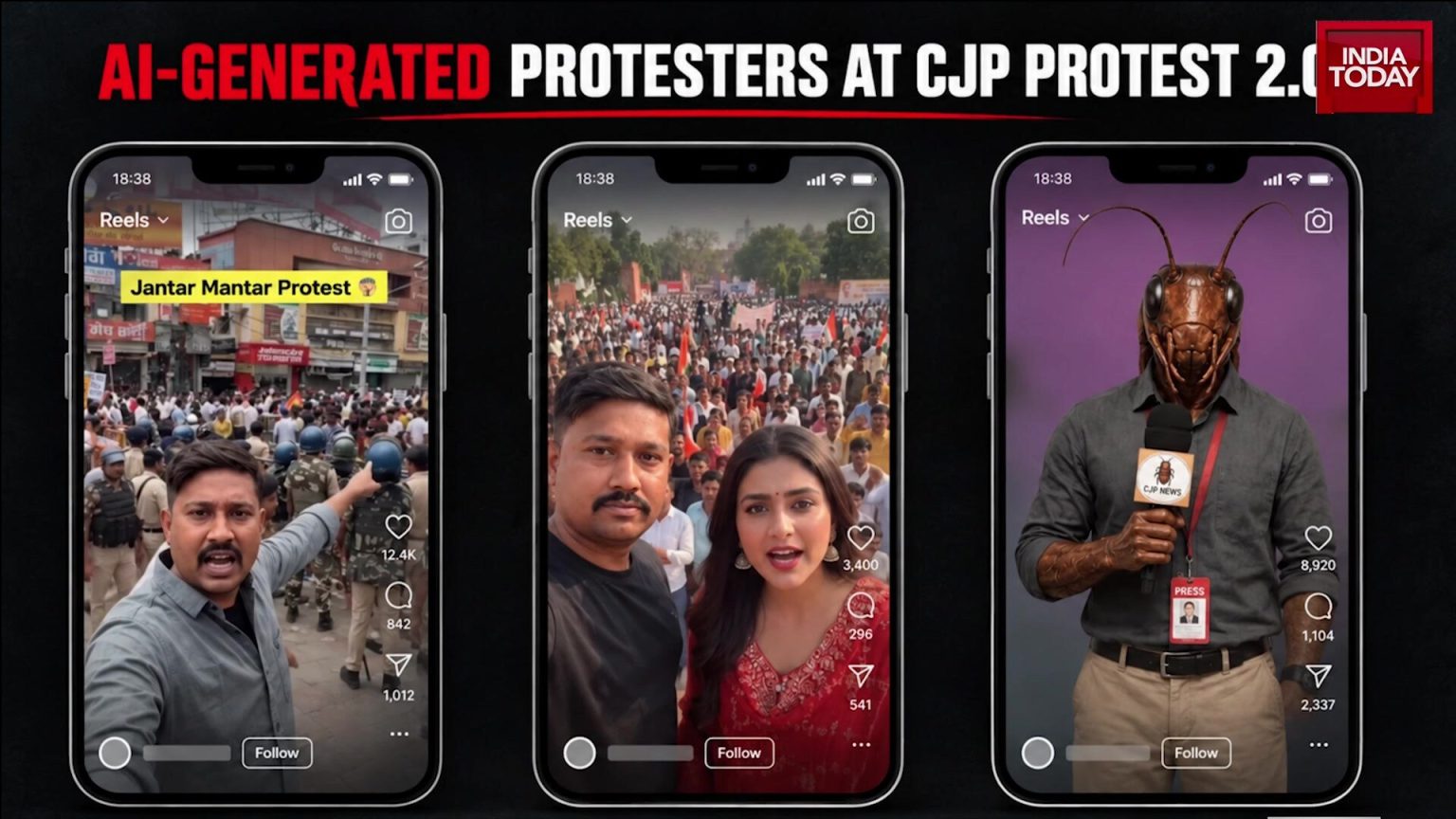 Delhi Protest Disinformation: Delhi Police Probes Fake AI Reporters, Foreign IP Links