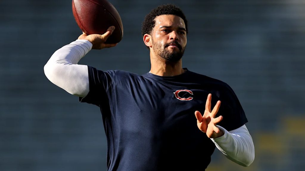 Caleb Williams declines to provide details on hamstring injury, says it’s ‘not deserving’ after ‘false’ reports