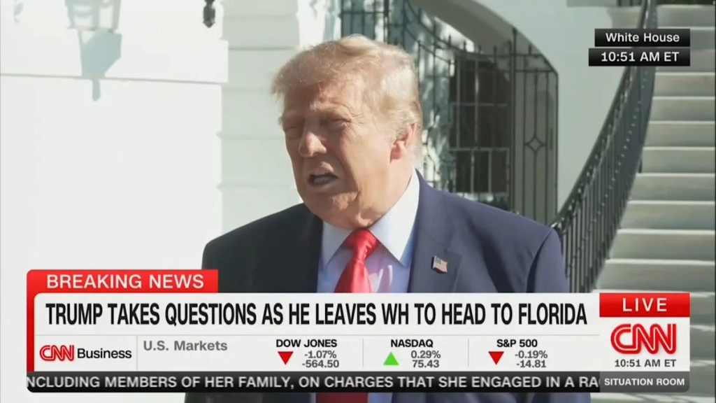 ‘It’s a Totally False Story:’ Trump Slams Vanity Fair Story on Jared Kushner