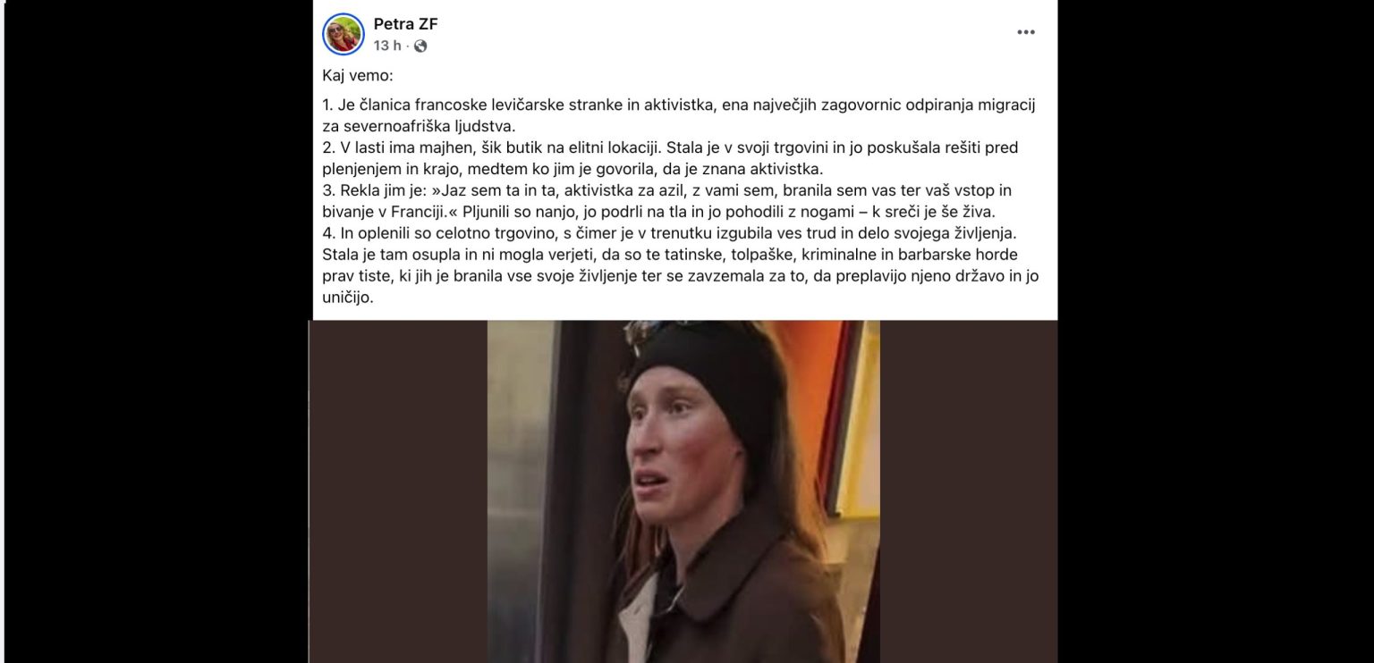 French activist misinformation: what the video really shows
