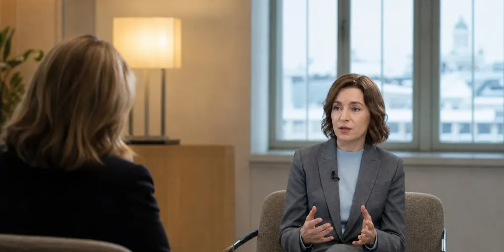 Sandu says AI helps Russian propaganda spread false messages