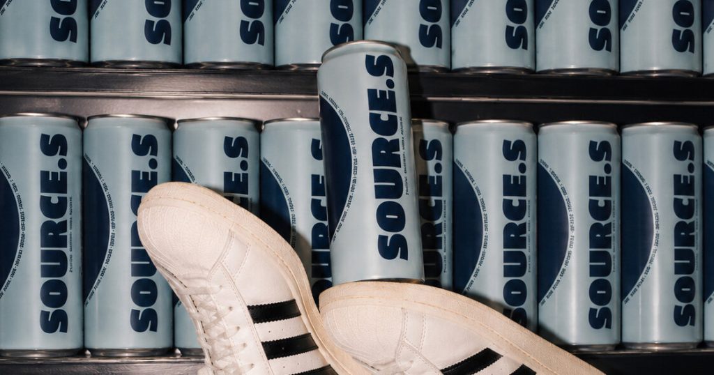 this fictional beverage comes with a real warning about fake news