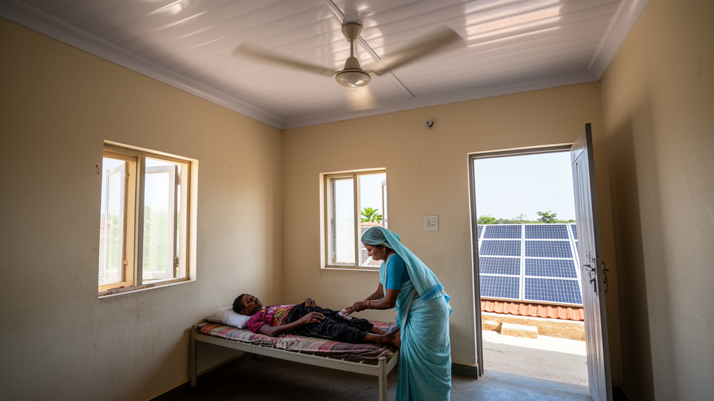 False ceilings, fans and rooftop solar could cool Bangladesh’s rural
