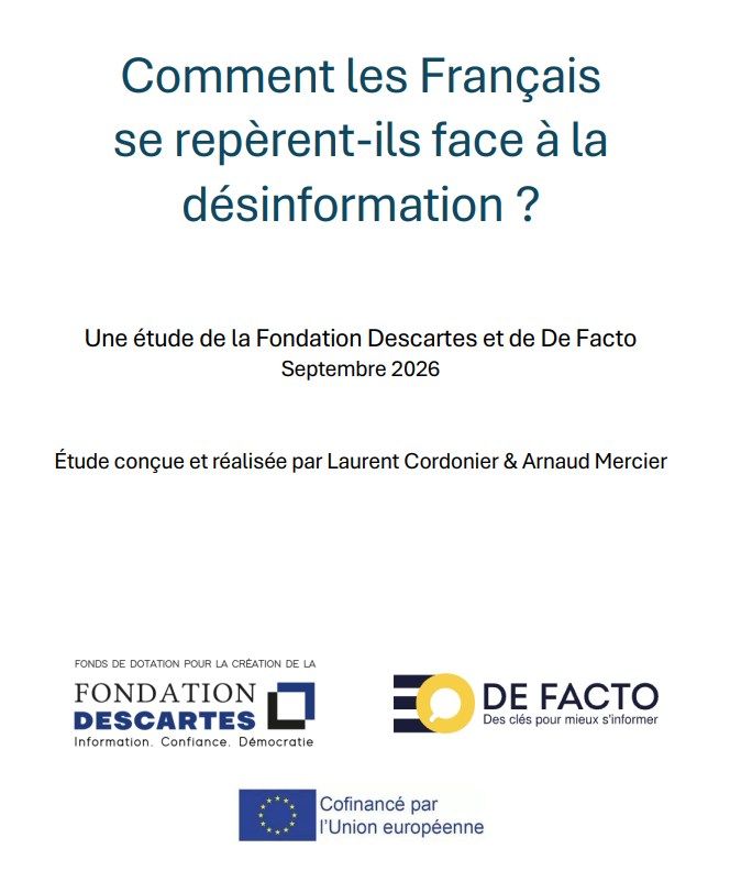 Study: How do the French see themselves in the face of misinformation?