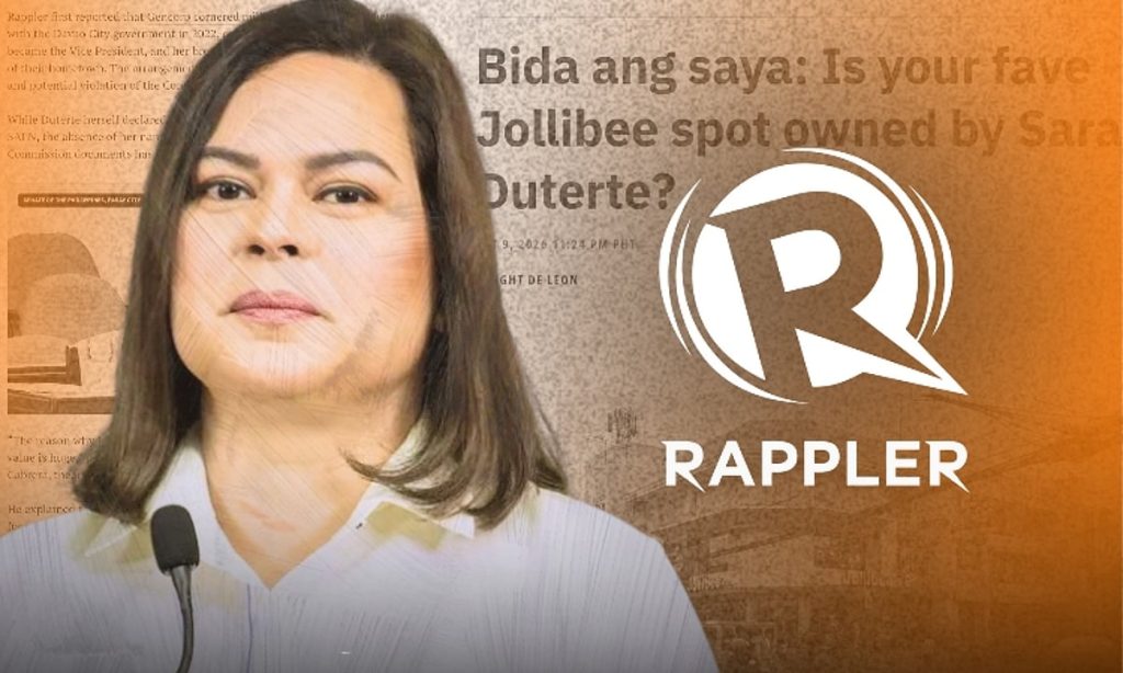 VP Sara Duterte, Rappler Clash Over Gencorp Franchise Report